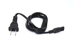 2 Prong AC Power Cord Cable for Sony PlayStation PS 2 PS 3 Xbox Sega Adapter
