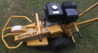 Vermeer SC130 Stump Grinder 13HP Honda Landscaping Tree Service Removal L K