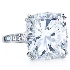 D E Color SI1 SI2 GIA Radiant Cut Diamond Engagement Ring Double Prong 2 00ct