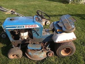 Ford 110 Riding Mower Lawn Garden Tractor Kohler 2 Craftsman Push Mowers