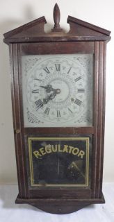 Vintage Le Gant 31 Day Regulator Mantle Parlor Mantel Clock Parts Repair Replace