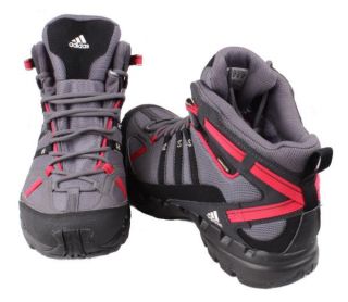 Adidas AX 1 Mid GTX Womens Grey Black Red Multi Sport Hiker Boots