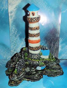 Lighthouse Aquarium Ornament Fish Tank Pet Supplies Reptile