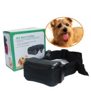 New Anti Stop Bark Shock Dog Collar No Barking Pet Training Bark Control