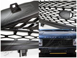 2003 2004 2005 Range Rover HSE Black Mesh Grill Grille New
