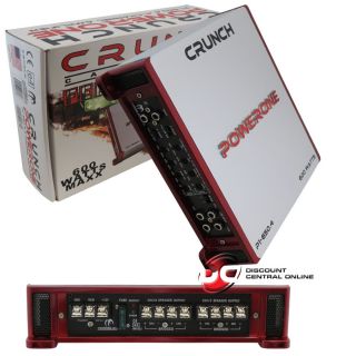Crunch P1 650 4 Car Audio 4 Channel Amplifier 300W RMS