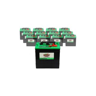 12 x 232AH 6V Wet Deep Cycle Battery Interstate GC2 XHD for Golf Carts