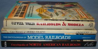 Model Railroads Trains Books Encyclopedias Handbooks X5