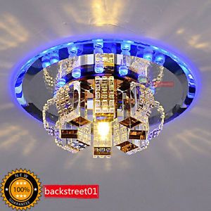 Modern Crystal LED Ceiling Light Pendant Lamp Fixture Lighting Chandelier A26
