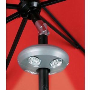 Battery Powered 24 LED Outdoor Patio Umbrella Light Lamp Rechargeable