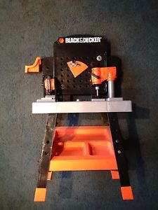 Black Decker Workbench  80 Pcs w Talking Tool Box Power Tools WOW