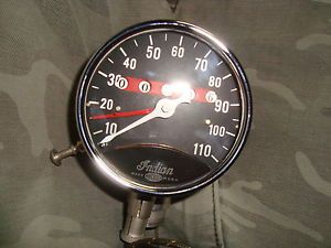 1946 47 Indian Motorcycle Speedometer