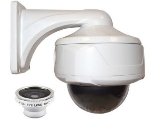 700TVL Sony CCD 180 Degree Wide Angle Fish Eye Dome Security Camera Bracket