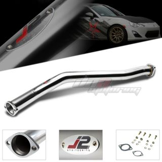 J2 Engineering Scion FRS Subaru BRZ 4U GSE Stainless Downpipe Down Pipe Exhaust
