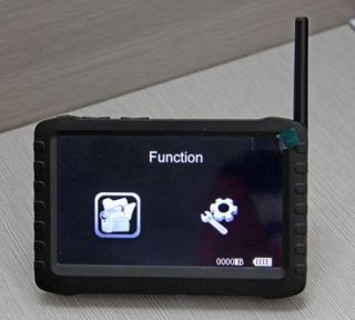 2 4G Mini 5" LCD Wireless HD DVR Camera Motion Detect Portable Monitor 8 Channel