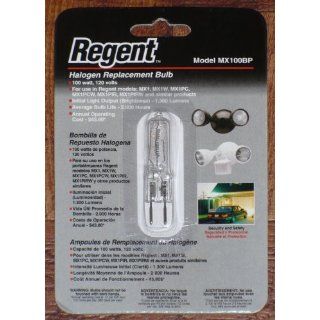 Regent 100 Watt Quartz Halogen Security Safety Flood Light Replacement Bulb M