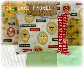 Little Boy Scout Chenille Baby Crib Quilt Bedding Trees