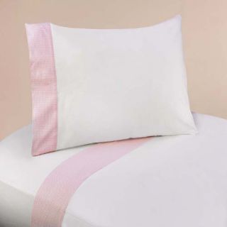 Luxury Boutique French Pink White Toile Discount 9pc Baby Girl Crib Bedding Set