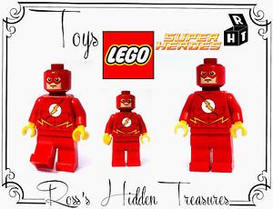 Lego Red Flash Mini Figure Custom