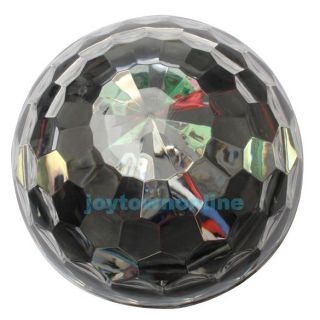 LED RGB Crystal Magic Ball Effect Lighting DMX Control Panel Party Stage Disco
