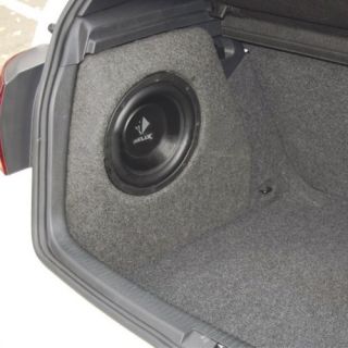 VW Golf MK5 MK6 10" Custom Fit Bass Box 10 inch Kicker Subwoofer and Car Amp