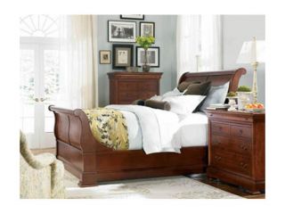 Thomasville Furniture King Street Cherry Sleigh Bed in Queen or King Free SHIP