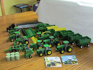 Ertl 1 64 John Deere Farm Toy Lot on PopScreen