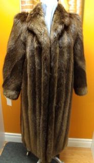Womens Beaver Fur Coats
