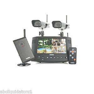 Uniden UDW20553 Wireless Video Surveillance Security System 7" Monitor 3 Cameras