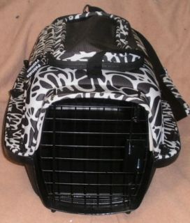 Petmate Curvations 2 Door Dog Crate Carrier Kennel Tote 19"