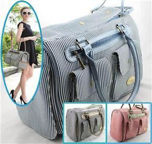 Pet Product Wholesale Stripped Small Dog Carriers Luxury Airline Travel Bag 3 C