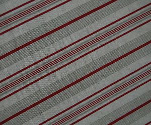 Oilcloth Table Linen Fabric Beautiful Linen French Style Red Ticking Stripe