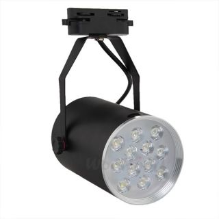 12W High Power White 12 LED Track Rail Spot Light Lamp Bulb Lighting 800LM