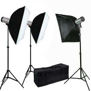 900W Strobe Studio Flash Light Kit