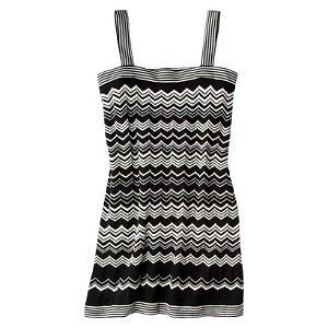 New Missoni for Target Strappy Sweater Dress Black White Zigzag XS s M L XL