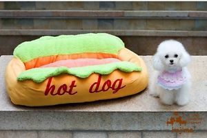Pet Product Supplies Hot Dog Pet Bed Dog Bed Cat Bed Mat Sofa House Cushion Cute