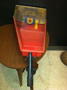1969 Marx Electro Shot Target Shooting Gallery Tin Arcade Game