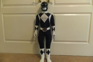 Black 3 Feet Tall Mighty Morphin Power Ranger Doll