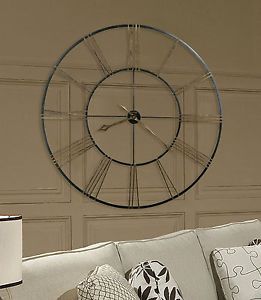 Howard Miller Wrought Iron 49 " Diameter Wall Clock Quartz 625 406