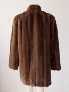 Vintage Boho 'Majestic Superior' Faux Fur Coat Jacket