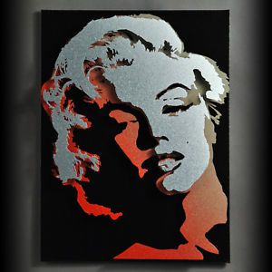 Marilyn Monroe Wall Art Metal Sculpture Alan Derrick