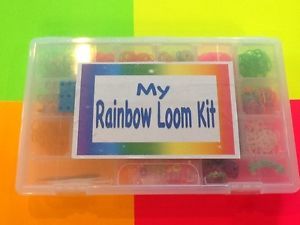 Carry Case for Rainbow Loom Kit Bands Accessories Rainbow Loom Storage Case