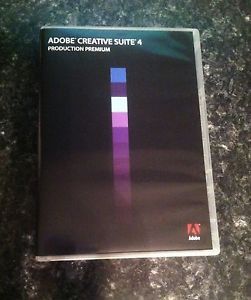 Mint Adobe CS4 Creative Suite 4 Production Premium for Windows Full Version