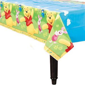 Winnie The Pooh Table Cover Party Birthday Decorations