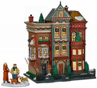 East Village Row Houses New Department Dept 56 Christmas in The City CIC