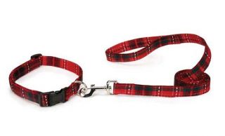 Dog Collar Yuletide Tartan East Side Collection Holiday Edition Collars Plaid