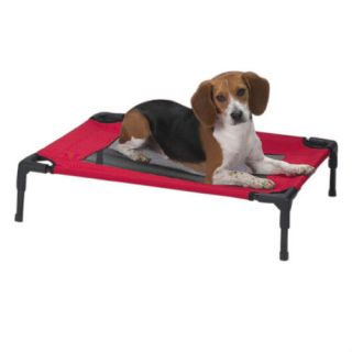 Guardian Gear Medium Elevated Dog Pet Beds Cots Crimson w Mesh Panels for Dogs