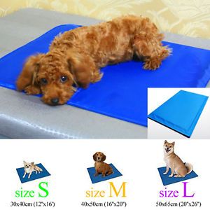 New Cool Dog Canine Pet Bed Cooler Mat Pad