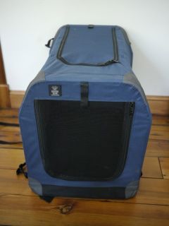 Guardian Gear Collapsible Travel Dog Crate Large Soft Side Kennel 21"x24" X18"