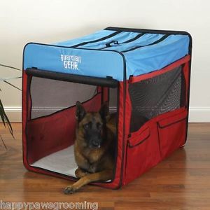 Guardian Gear Collapsible Soft Sided Portable Water Resistant Dog Crate Cage XL